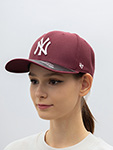 Бейсболка 47 BRAND арт. B-CLZOE17WBP New York Yankees MLB (бордовый)